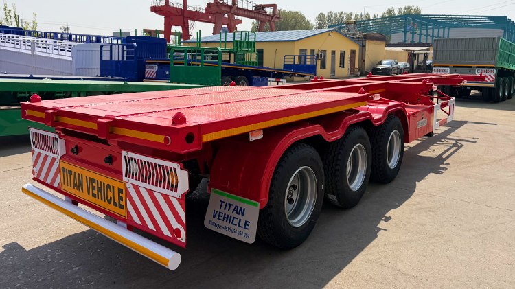 40 Ft Shipping Container Chassis for Sale in Ghana