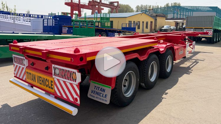 40 Ft Shipping Container Chassis for Sale in Ghana