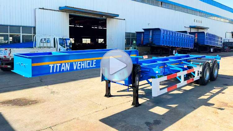 20 Ft Container Chassis for Sale in Mexico