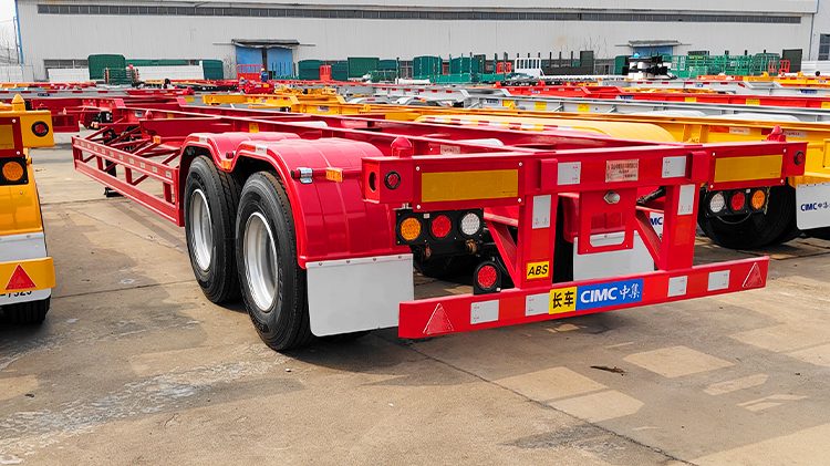 2 Axle Skeletal Semi Trailer for Sale in Nigeria