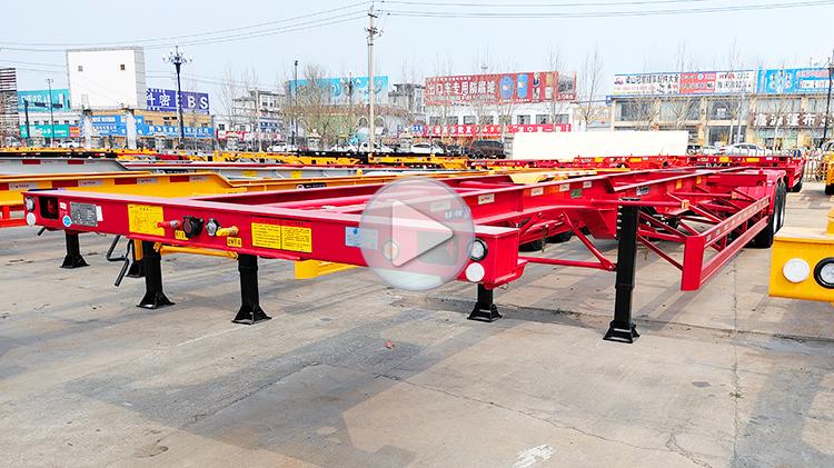 2 Axle Skeletal Semi Trailer for Sale in Nigeria