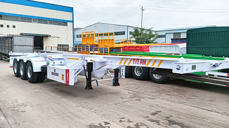 3 Axle Skeletal Semi Trailer for Sale in Kenya