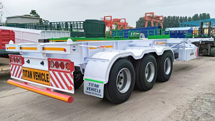 3 Axle Skeletal Semi Trailer for Sale in Kenya