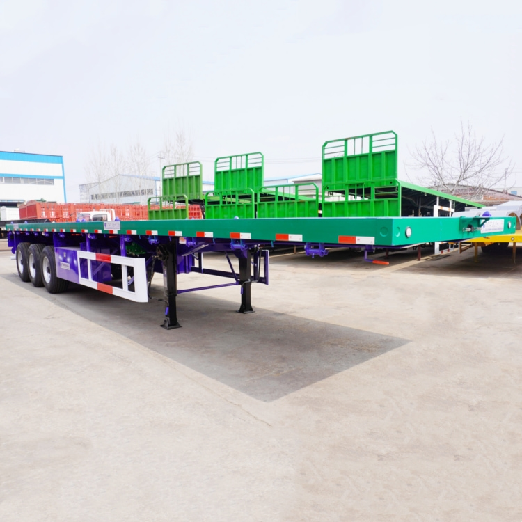 Single Tire Flatbed Trailer