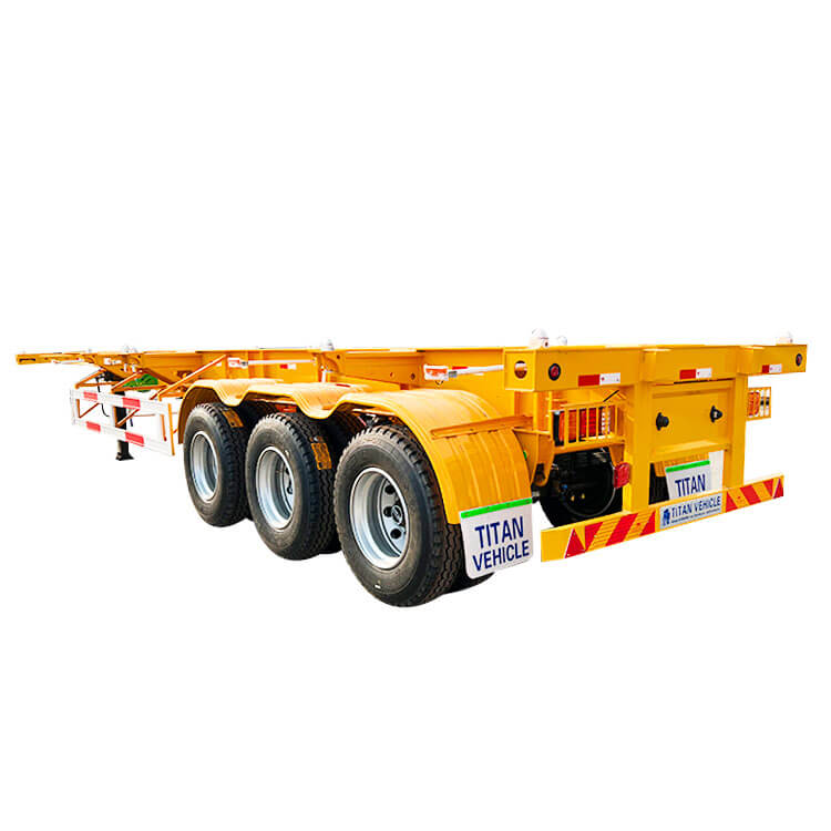 Tri Axle Container Chassis