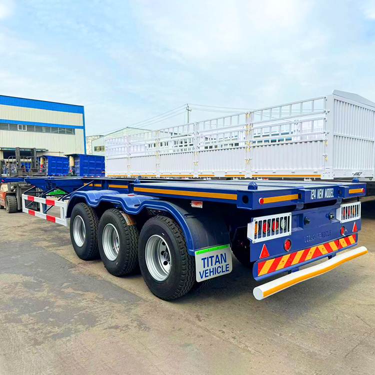 3 Axle 40 Container Chassis