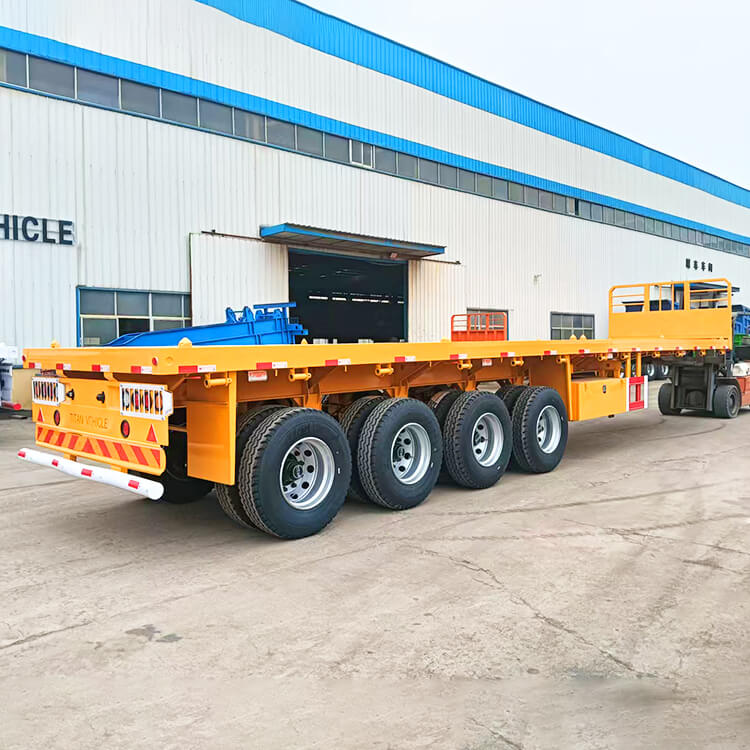 4 Axle Flatbed Trailer