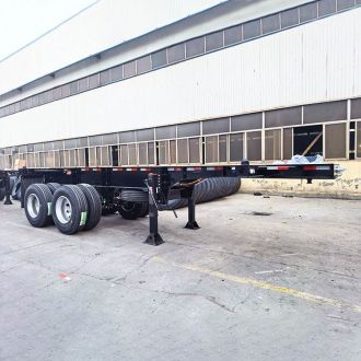 Cimc 2 Axle 40 Ft Container Chassis Trailer